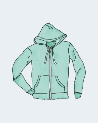 Hoodie with Zipper